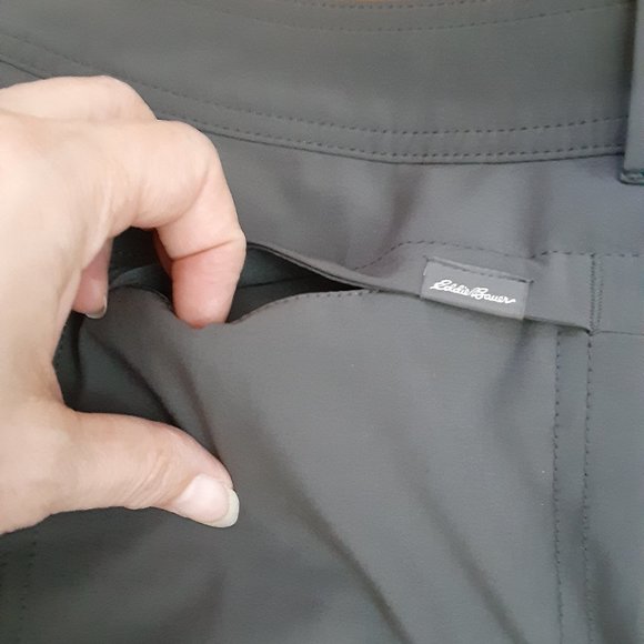 Eddie Bauer Dark Smoke Gray or Stone Adventure Skort - Picture 11 of 16